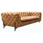 Диван BlessLight Chesterfield Baroque Vintage Leather 3 Seater 4137