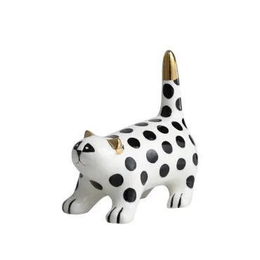 Статуэтка BlessLight Golden ear polka-dot cat 4144