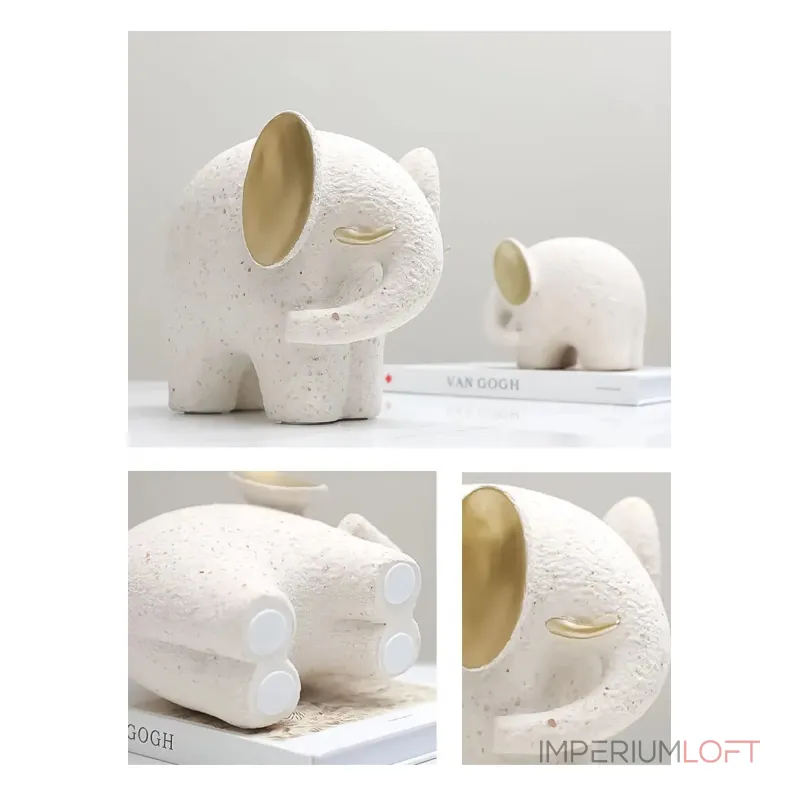 Статуэтка BlessLight Golden ear elephant A 4146