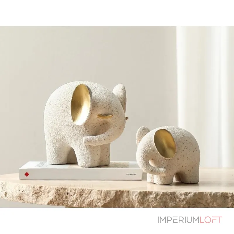 Статуэтка BlessLight Golden ear elephant B 4147