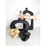 Статуэтка BlessLight Three-ring buckle ornament black 4152