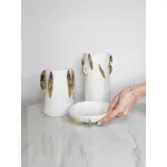Чаша BlessLight Round golden scale fruit bowl 4154