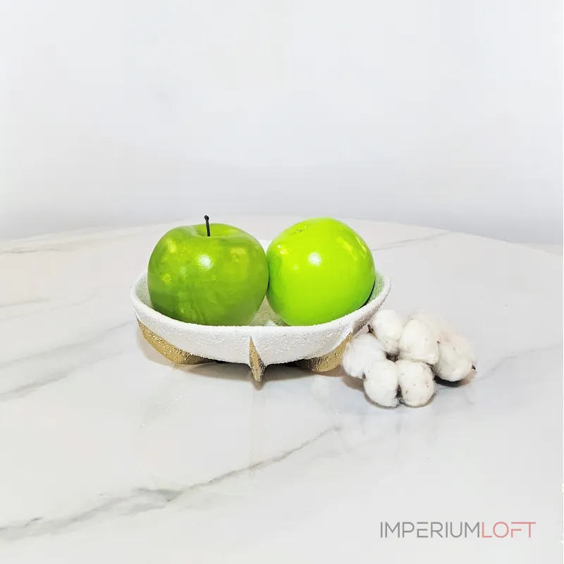 Чаша BlessLight Round golden scale fruit bowl 4154 Чаша BlessLight Round golden scale fruit bowl 4154