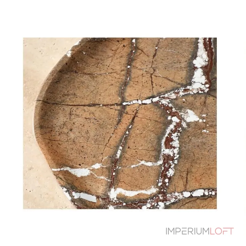 Чаша BlessLight Shaped stone plate-coffee color 4155 Чаша BlessLight Shaped stone plate-coffee color 4155