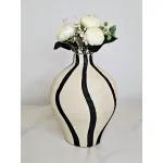 Ваза BlessLight Line round belly vase 4159