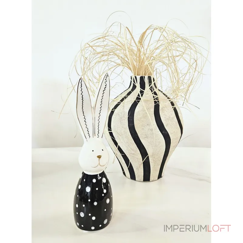 Ваза BlessLight Line round belly vase 4159