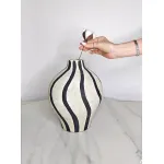 Ваза BlessLight Line round belly vase 4159
