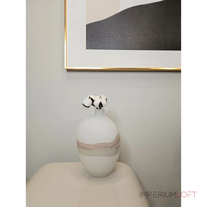 Ваза BlessLight Flowing white vase A 4160