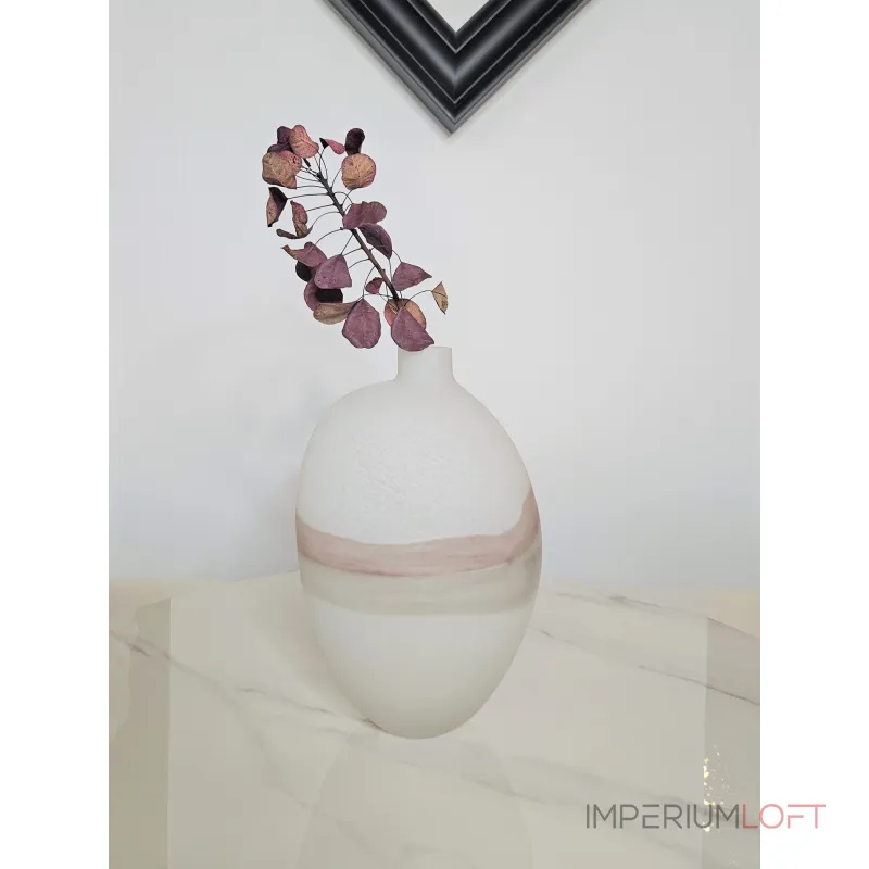 Ваза BlessLight Flowing white vase A 4160