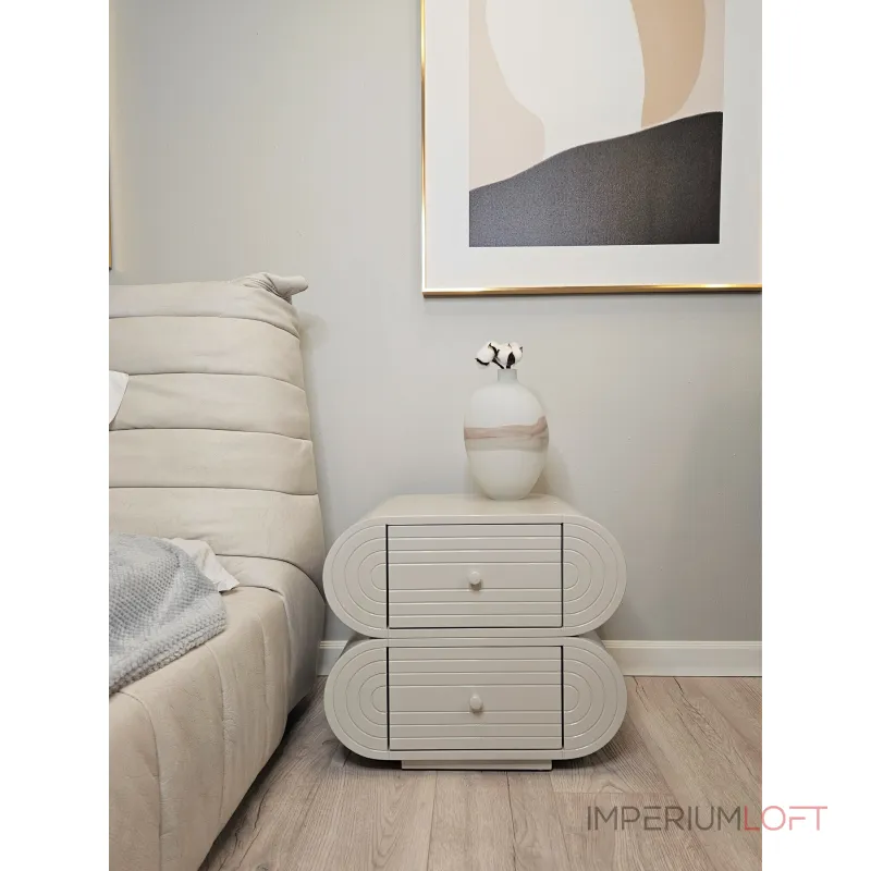 Ваза BlessLight Flowing white vase A 4160