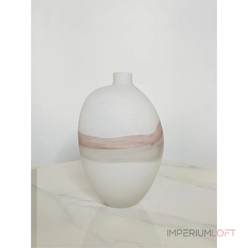 Ваза BlessLight Flowing white vase A 4160