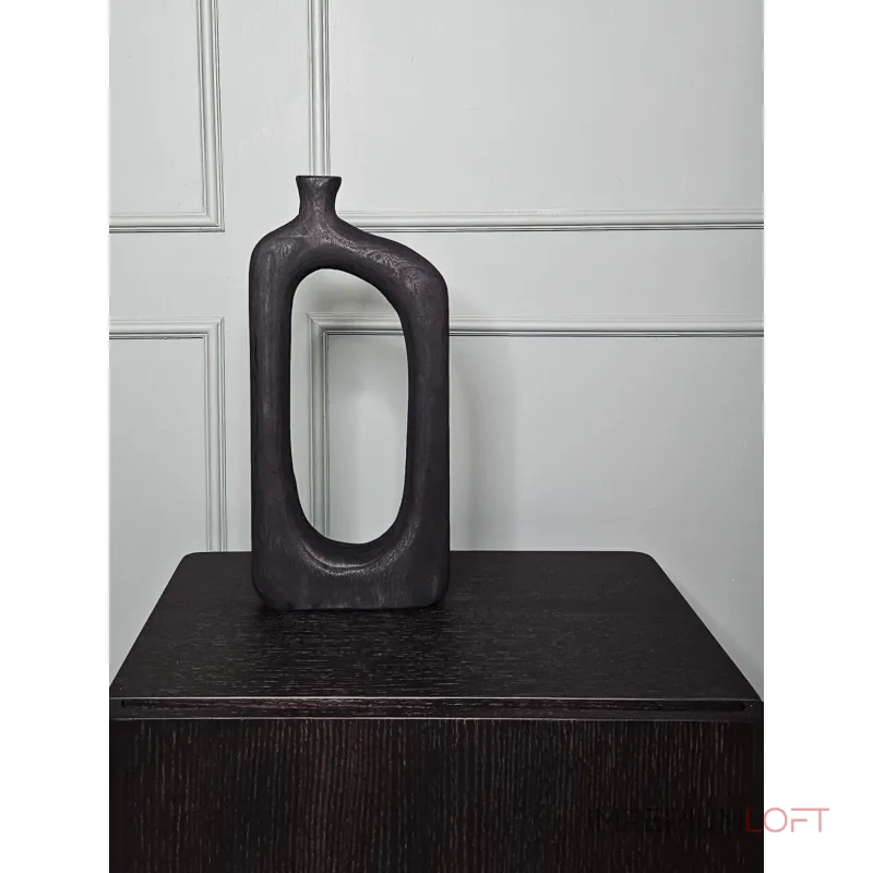 Ваза BlessLight Square wooden vase 4163