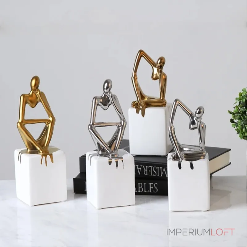 Статуэтка BlessLight Man ornament silver 4172
