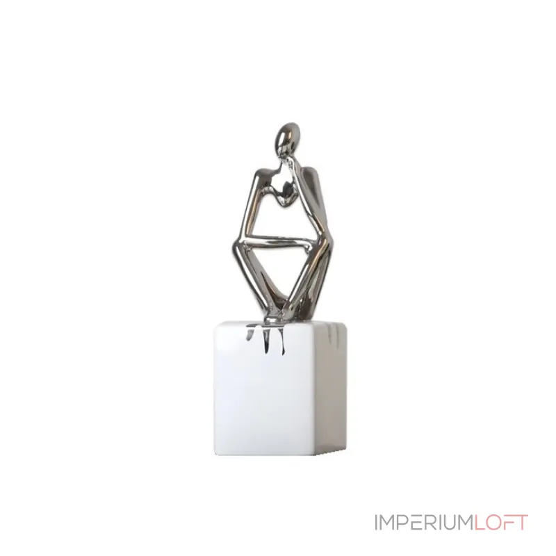 Статуэтка BlessLight Man ornament silver 4172