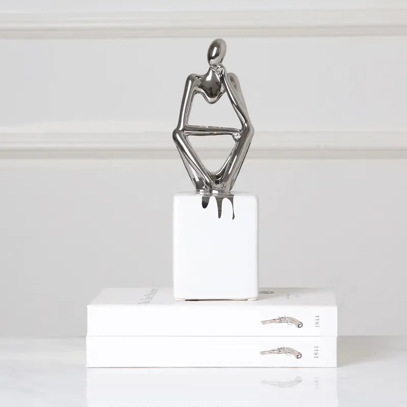 Статуэтка BlessLight Man ornament silver 4172