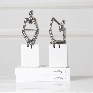 Статуэтка BlessLight Man ornament silver 4173