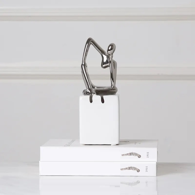 Статуэтка BlessLight Man ornament silver 4173