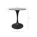 Стол обеденный BlessLight Tulip Round Walnut 4233