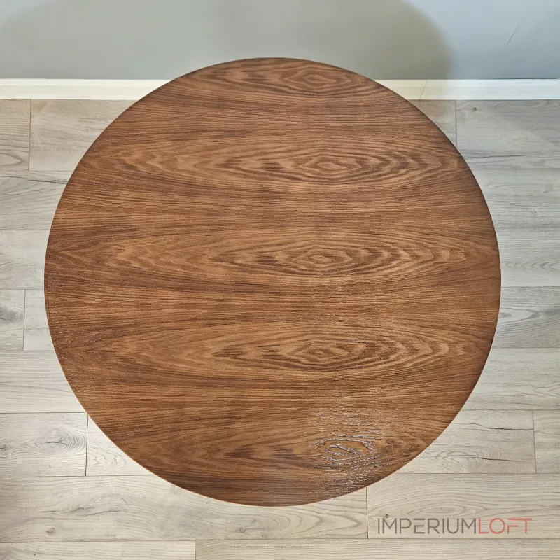 Стол обеденный BlessLight Tulip Round Walnut 4233 Стол обеденный BlessLight Tulip Round Walnut 4233