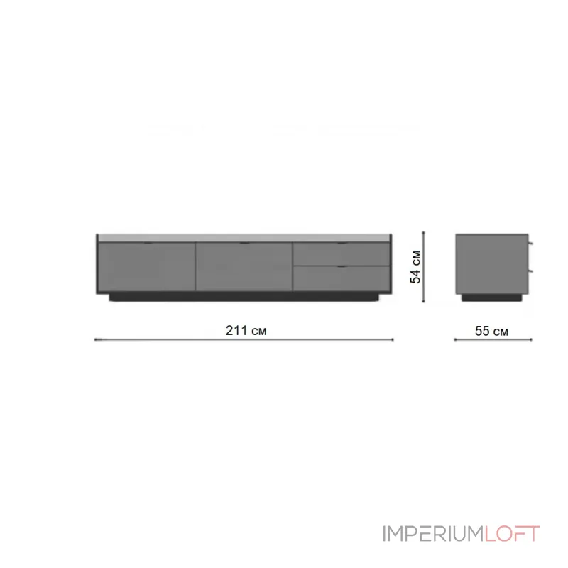 Тумба BlessLight TV JK-T85 4241