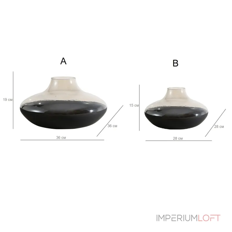 Ваза BlessLight Round vase B 4249