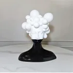 Статуэтка BlessLight Black and White Bubble Female Head 4322