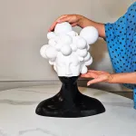 Статуэтка BlessLight Black and White Bubble Female Head 4322