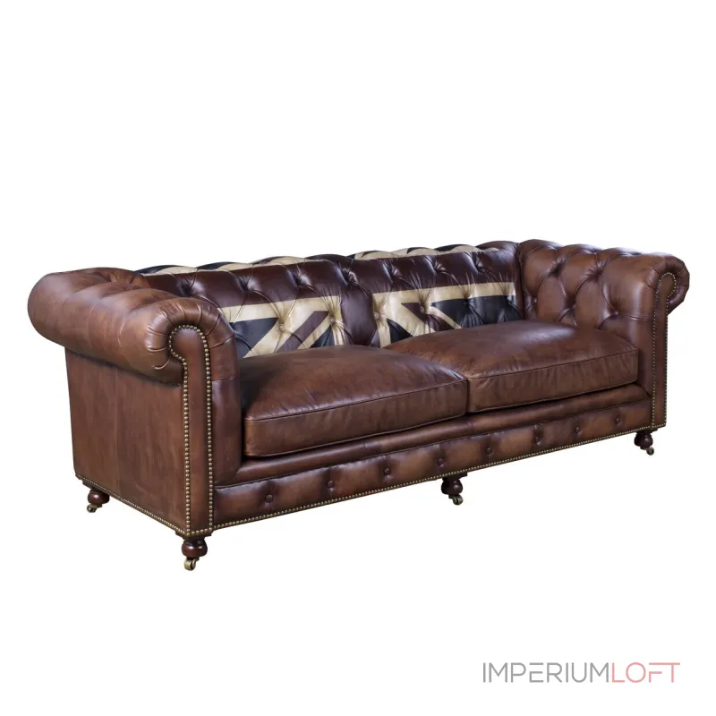 Диван BlessLight Chesterfield Union Jack 4375