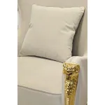 Кресло BlessLight Emerald Wingback Beige 4438