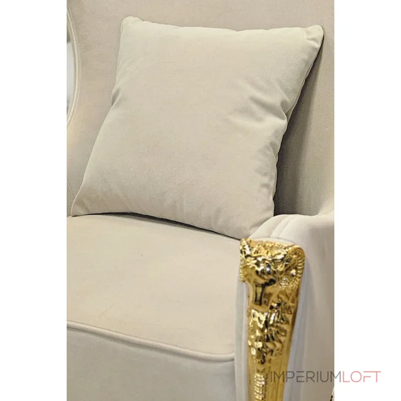 Кресло BlessLight Emerald Wingback Beige 4438 Кресло BlessLight Emerald Wingback Beige 4438