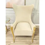 Кресло BlessLight Emerald Wingback Beige 4438