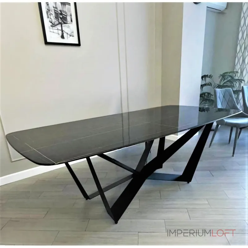 Стол обеденный BlessLight Scorpio Marble1800 4466 Стол обеденный BlessLight Scorpio Marble1800 4466