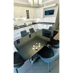 Стол обеденный BlessLight Scorpio Marble1800 4466