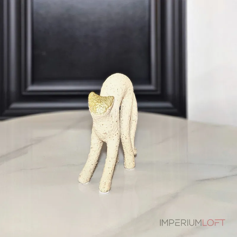 Статуэтка BlessLight Golden face cat B 4507