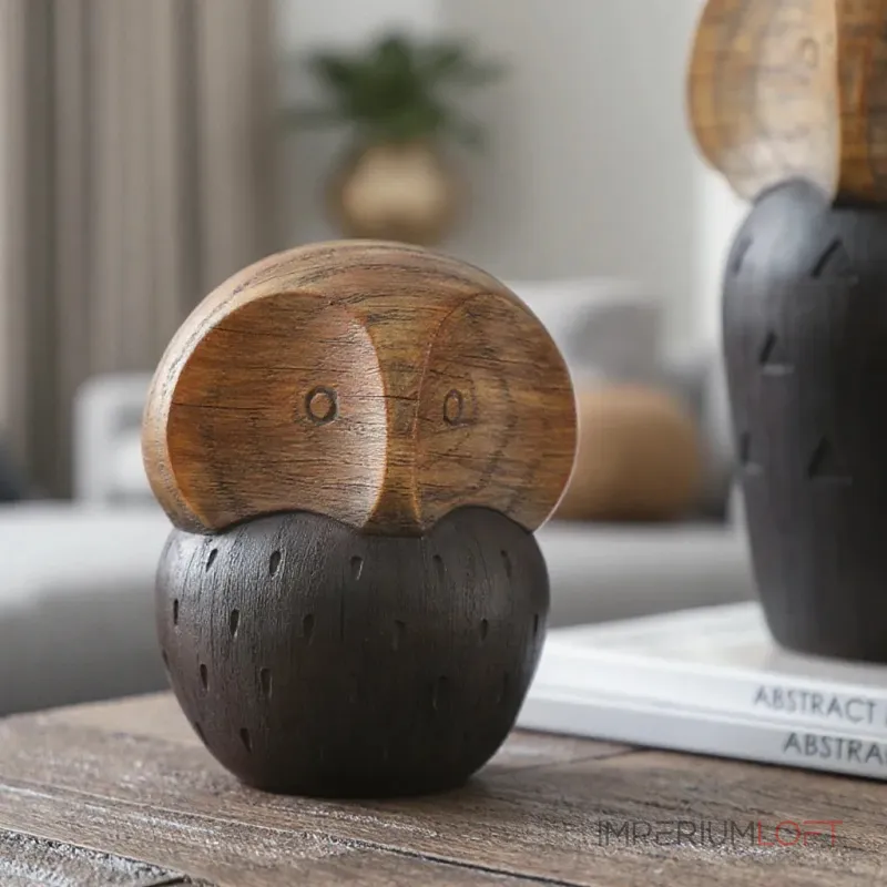 Статуэтка BlessLight Wood Owl B 4517