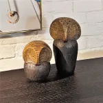 Статуэтка BlessLight Wood Owl B 4517