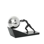 Статуэтка BlessLight Push man Black 4525