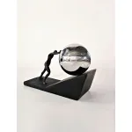 Статуэтка BlessLight Push man Black 4525