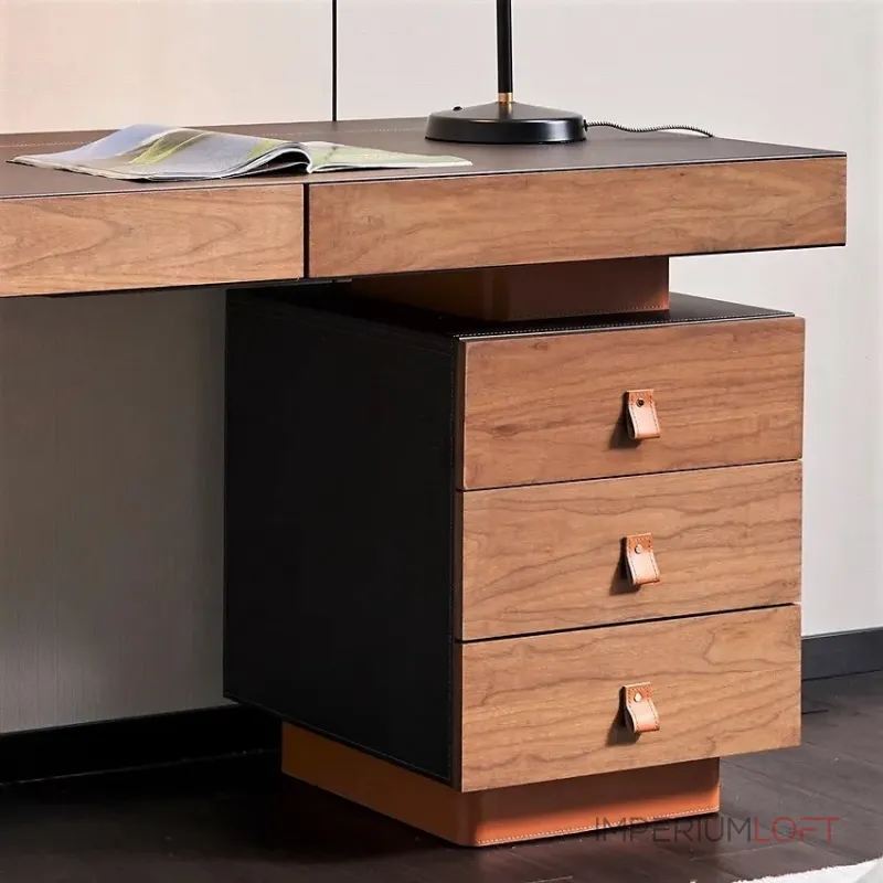 Стол письменный BlessLight Carson Walnut 4550 Стол письменный BlessLight Carson Walnut 4550
