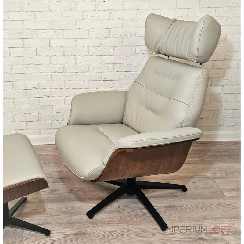 Кресло с оттоманкой BlessLight Timeout 4579
