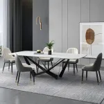 Стол обеденный BlessLight Scorpio Marble B5809 4651