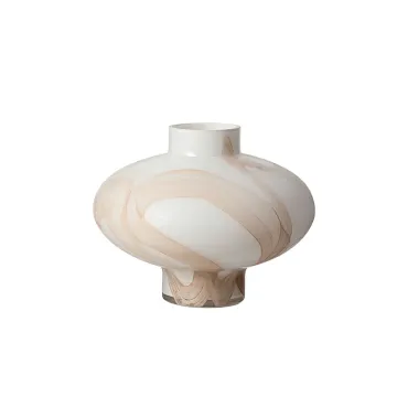 Ваза BlessLight Grinding Line White Vase B 4721