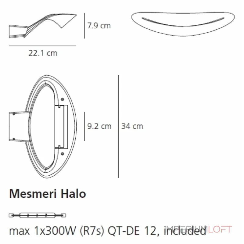 Бра BlessLight Mesmeri 80088