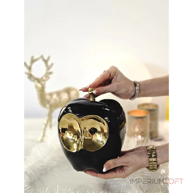 Статуэтка BlessLight Apple decoration-Black 9640