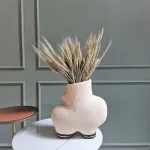 Ваза BlessLight White sand ceramic vase 9652