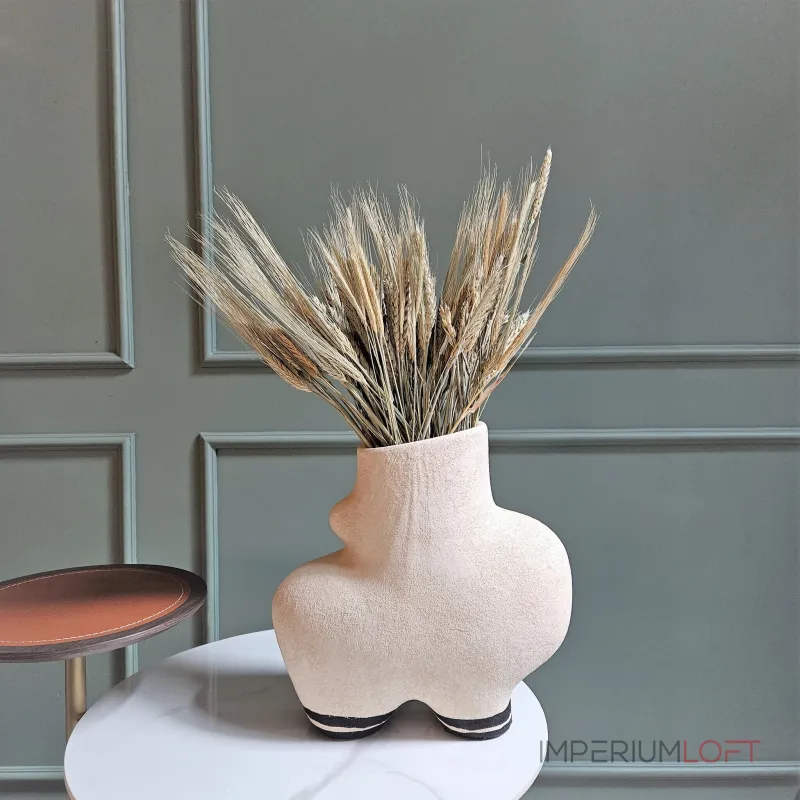 Ваза BlessLight White sand ceramic vase 9652