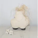 Ваза BlessLight White sand ceramic vase 9652
