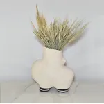 Ваза BlessLight White sand ceramic vase 9652