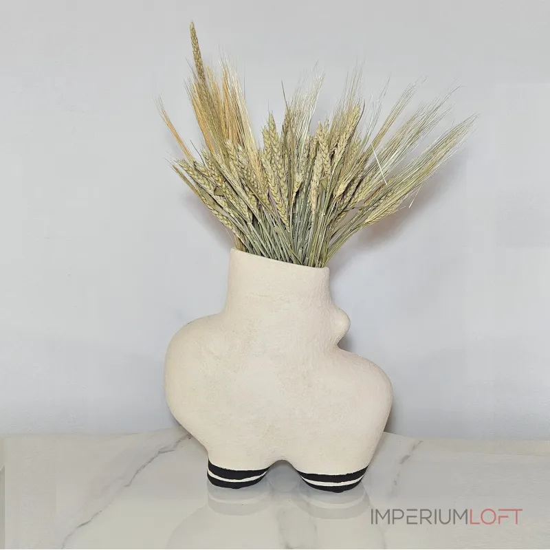 Ваза BlessLight White sand ceramic vase 9652