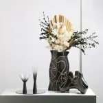 Ваза BlessLight Abstract flat vase A 9657